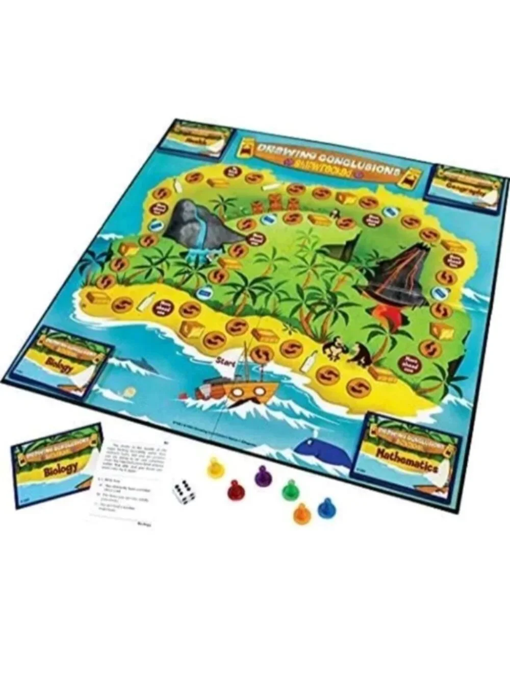 Edupress Drawing Conclusions Game, SHIPWRECKED Blue Level (EP61081)